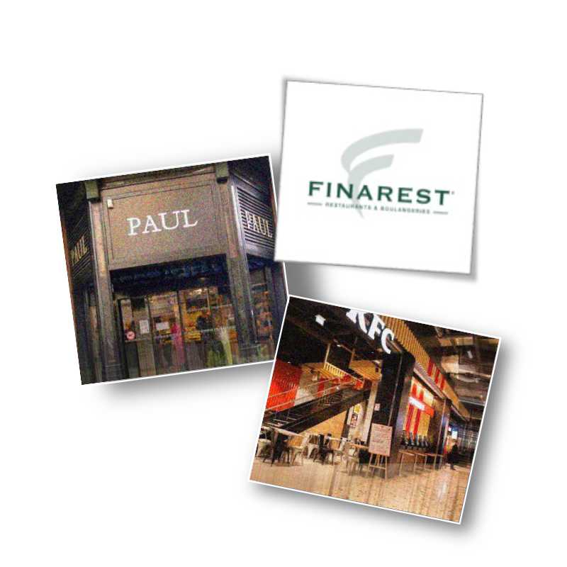 Finarest - Holding en restauration rapide, Restaurants KFC et Boulangeries Paul Finarest - Holding en restauration rapide, Restaurants KFC et Boulangeries Paul